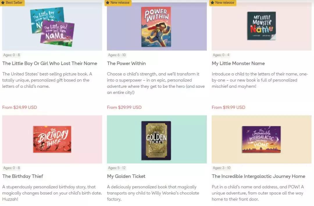 不懂科技的文创公司干不好新零售！Wonderbly爆品热卖背后