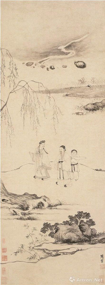 知音有雅好文士雅集图中的风雅之趣