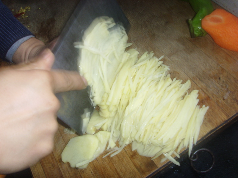 教你一招切菜小窍门,切菜小窍门手工