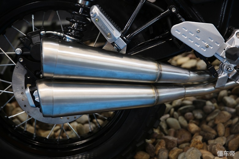 声音好听的250摩托车,双缸250复古街车