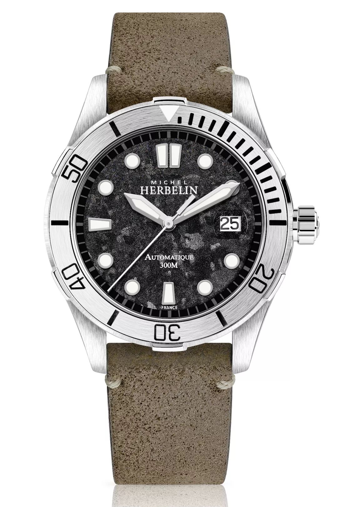 赫柏林蓝盘手表图片,赫柏林michelherbelin腕表