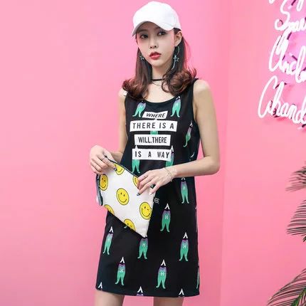 夏季树叶印花连衣裙,印花连衣裙夏季2022爆款