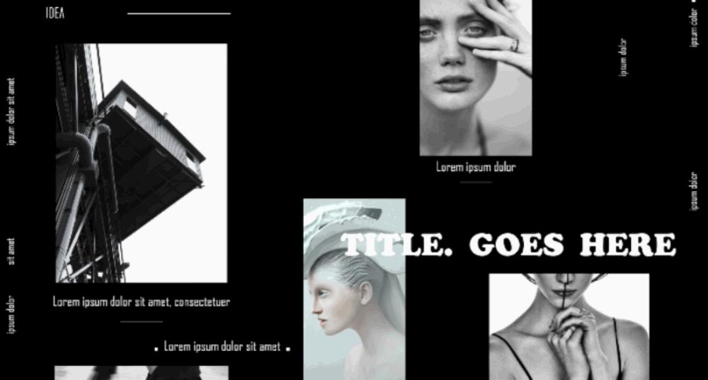 ppt模板高级动画感,ppt轰然坠落动画模板