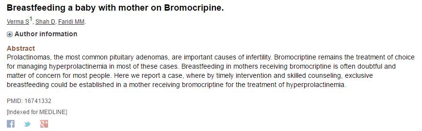 服用溴隐亭还可以继续哺乳吗,服用溴隐亭后多久可以母乳喂养