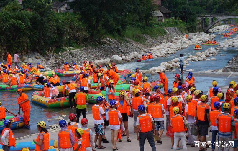 武功山大峡谷漂流,武功山风景区避暑