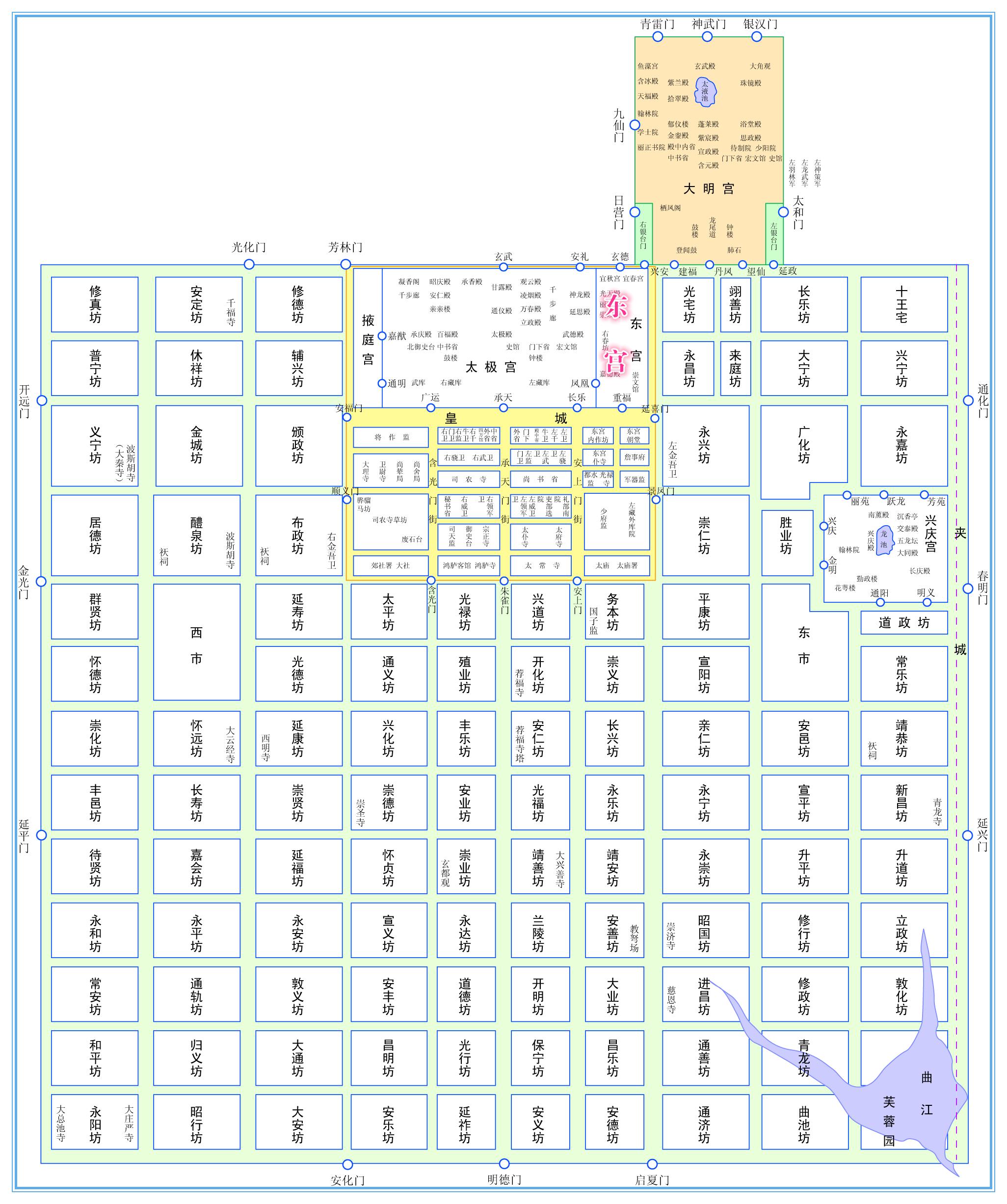 西安地理：隋唐最邪门的地方，“太子*宫东**”在今天西安哪个地方？