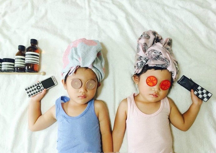 宝宝创意照在家就能拍的,三个月超萌宝宝艺术照