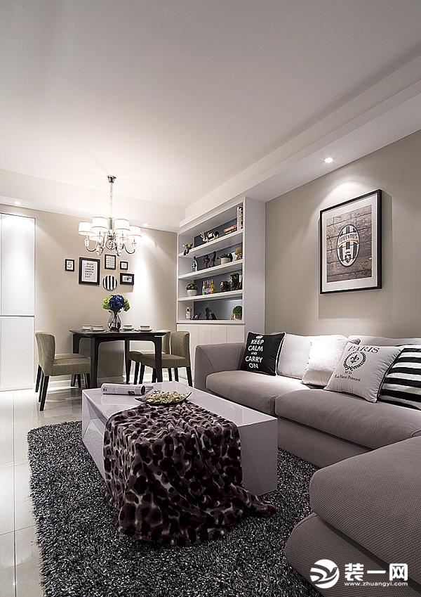 羡慕闺蜜家现代时尚感！郑州祝福红城89㎡，现代简约风造价5万9