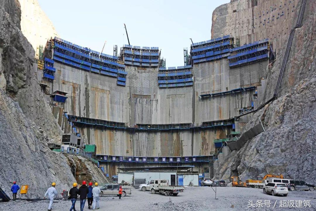 乌东德水电站洞室,雄伟壮观的乌东德水电站