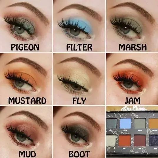 彩妆眼影品牌必买款,彩妆眼影大牌