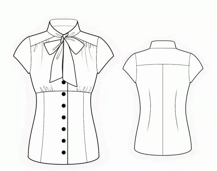 女装上衣款式图设计,女士服装款式图效果图