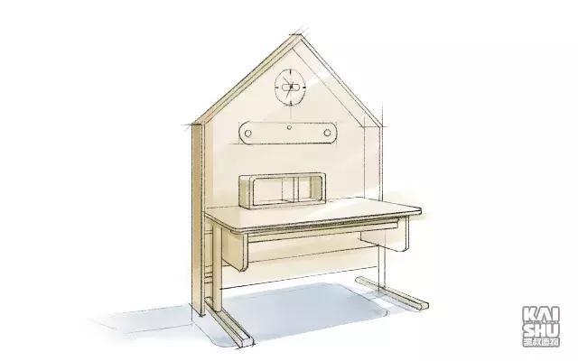 自己做儿童学习桌教程,凯叔学习桌椅系列