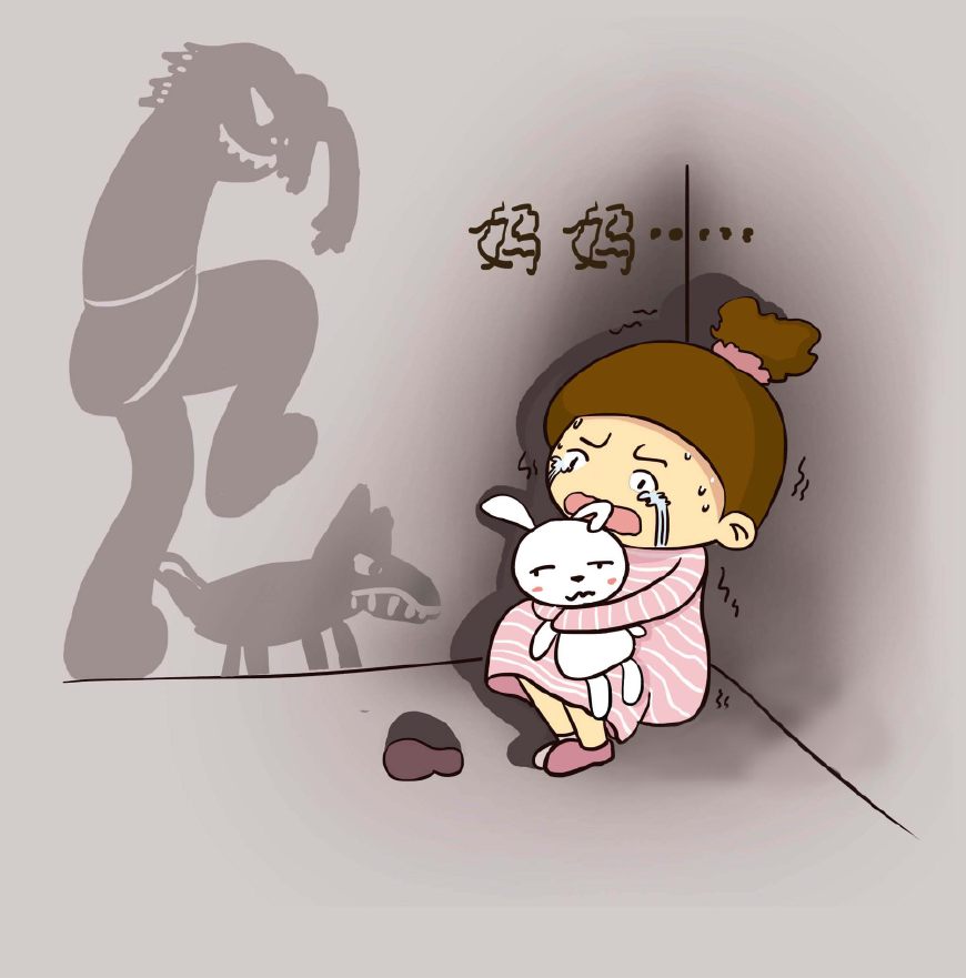 宝宝有惊吓反应很正常,宝宝感觉很惊吓的样子