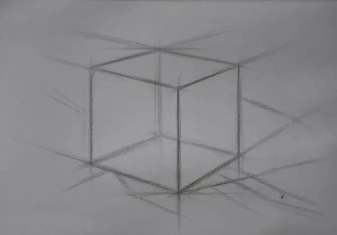 素描入门自学教程美术生必看,素描公开课素描几何体