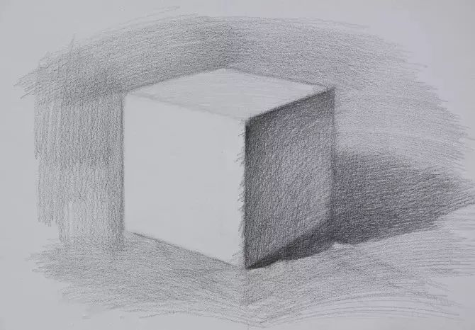 素描入门自学教程美术生必看,素描公开课素描几何体