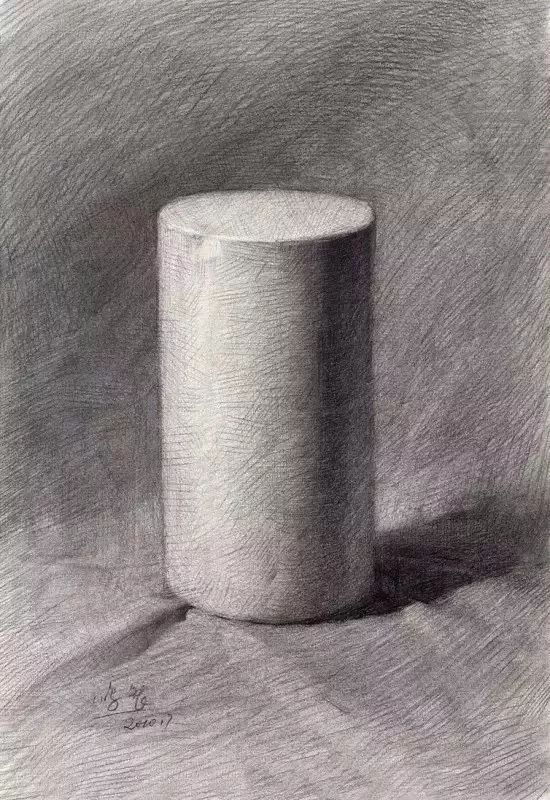 素描入门自学教程美术生必看,素描公开课素描几何体