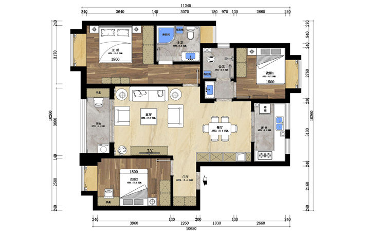 缇香郡璟园被动式装修,万科缇香郡法拍房
