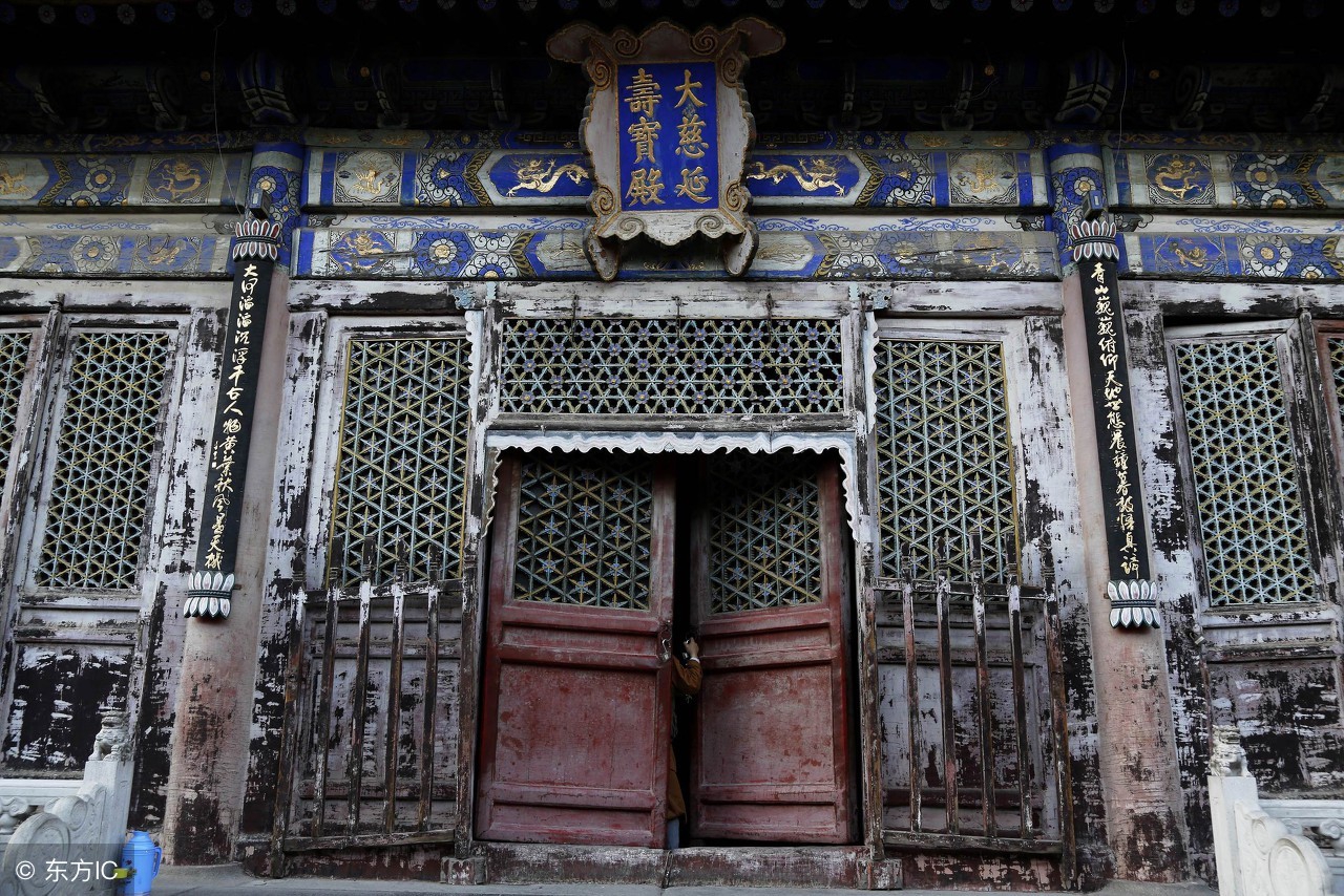 五台山最具建筑特色的寺庙,五台山古佛寺