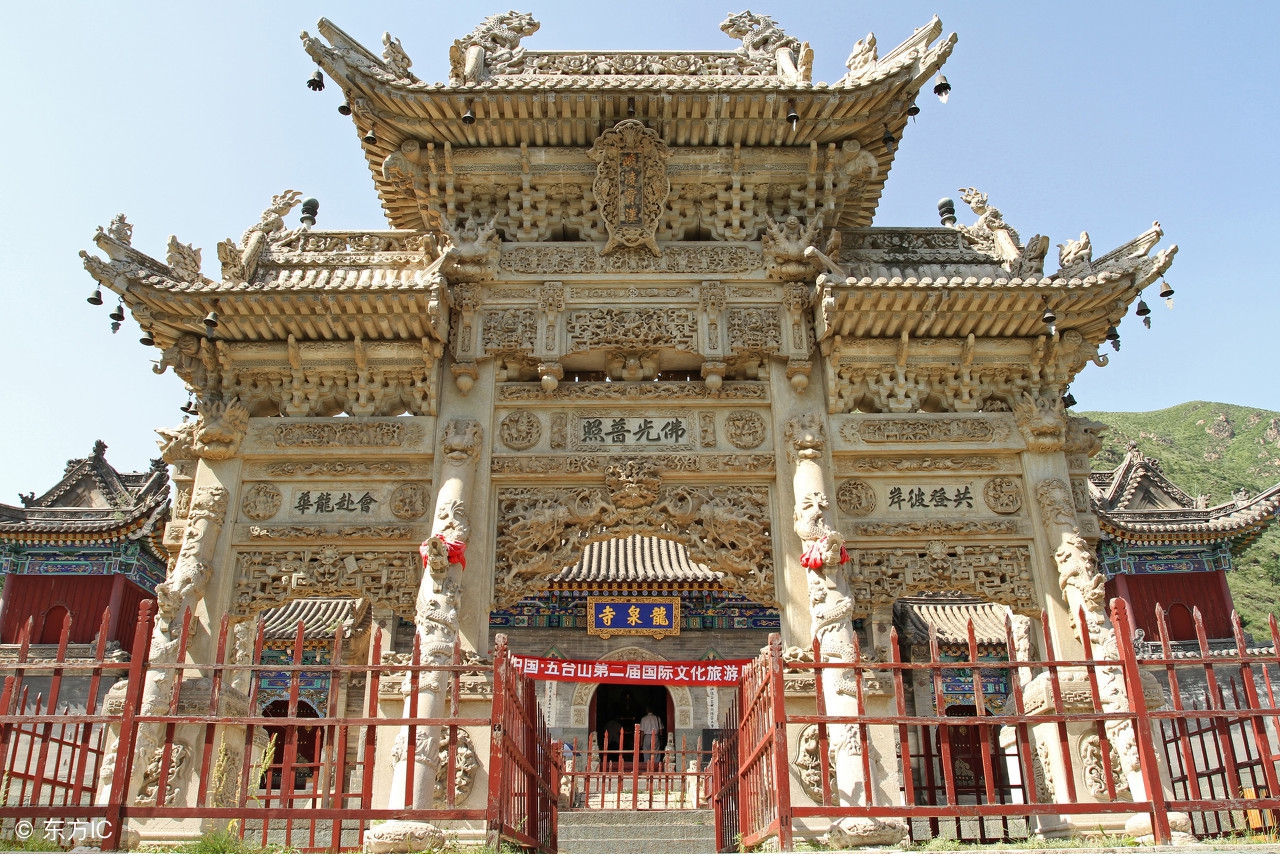 五台山最具建筑特色的寺庙,五台山古佛寺