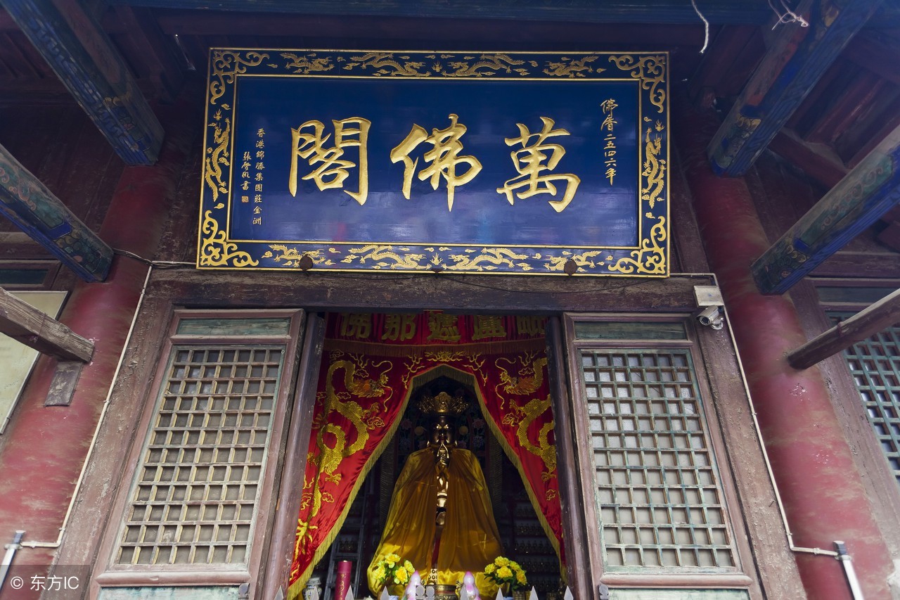 五台山最具建筑特色的寺庙,五台山古佛寺