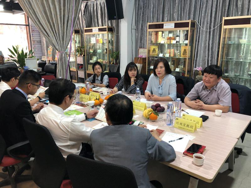 韩国代表团访问基辅,韩国代表团来校访问