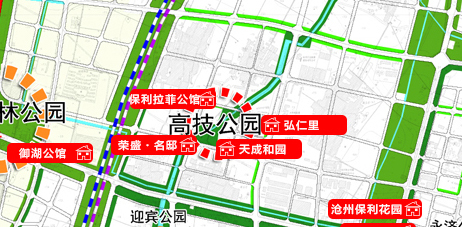 沧州大运河景观带楼盘,沧州市公园推荐