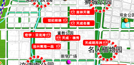 沧州大运河景观带楼盘,沧州市公园推荐