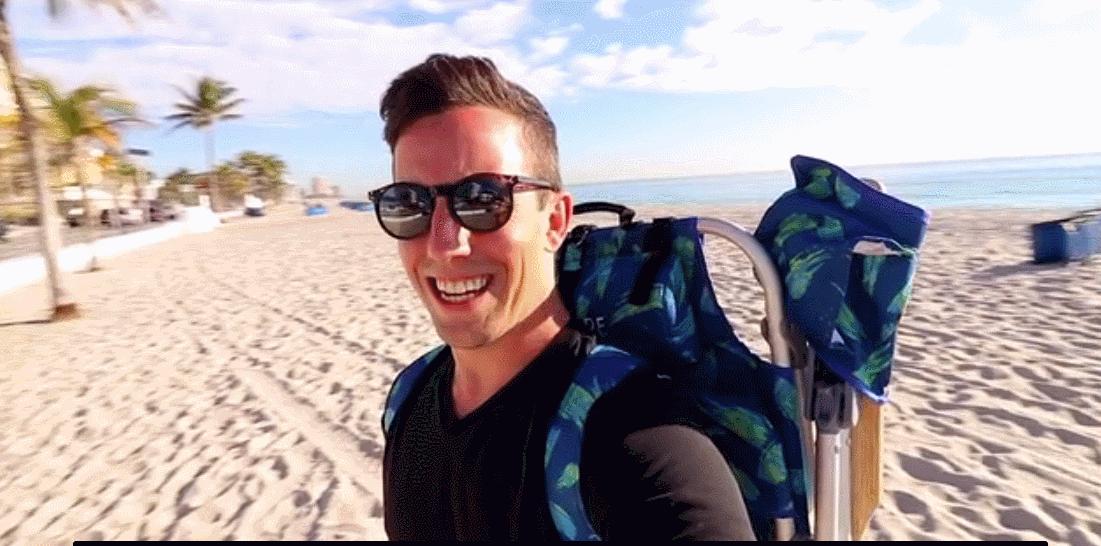 可以变成躺椅的椅子,能在沙滩上坐的折叠椅