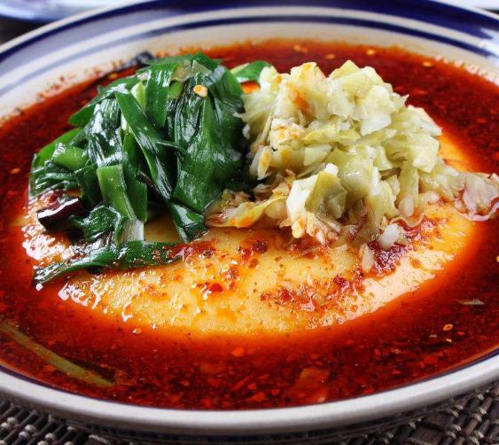 甘肃特色小吃搅团的详细做法,西北传统饮食搅团