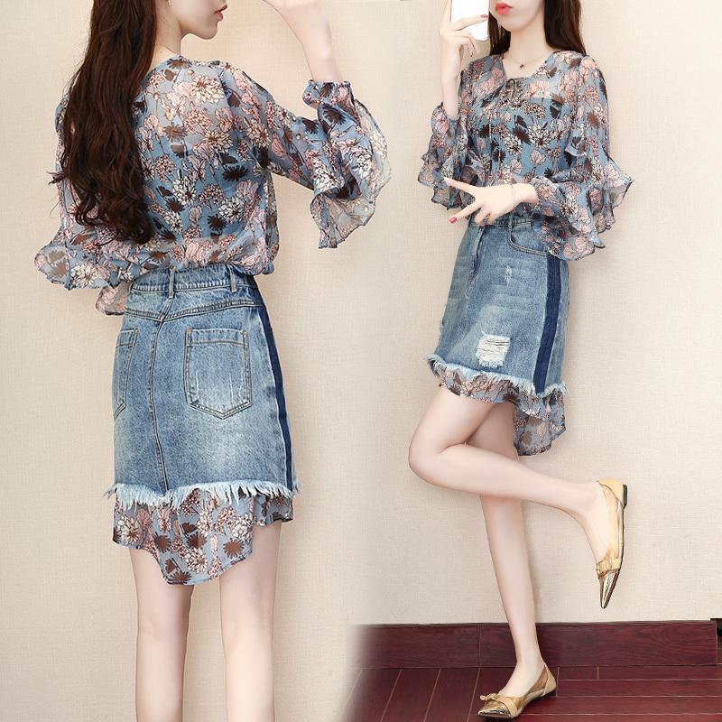 半身裙怎么穿才好看显瘦有气质,提腰线半身裙搭配图片