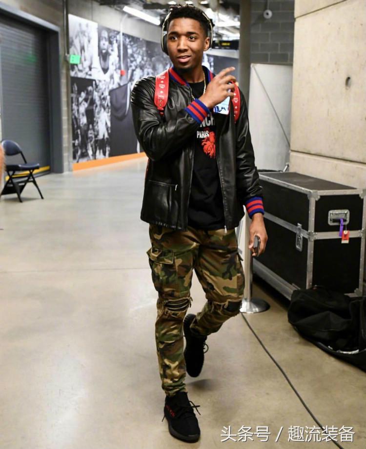 NBA季后赛球星场下穿搭盘点