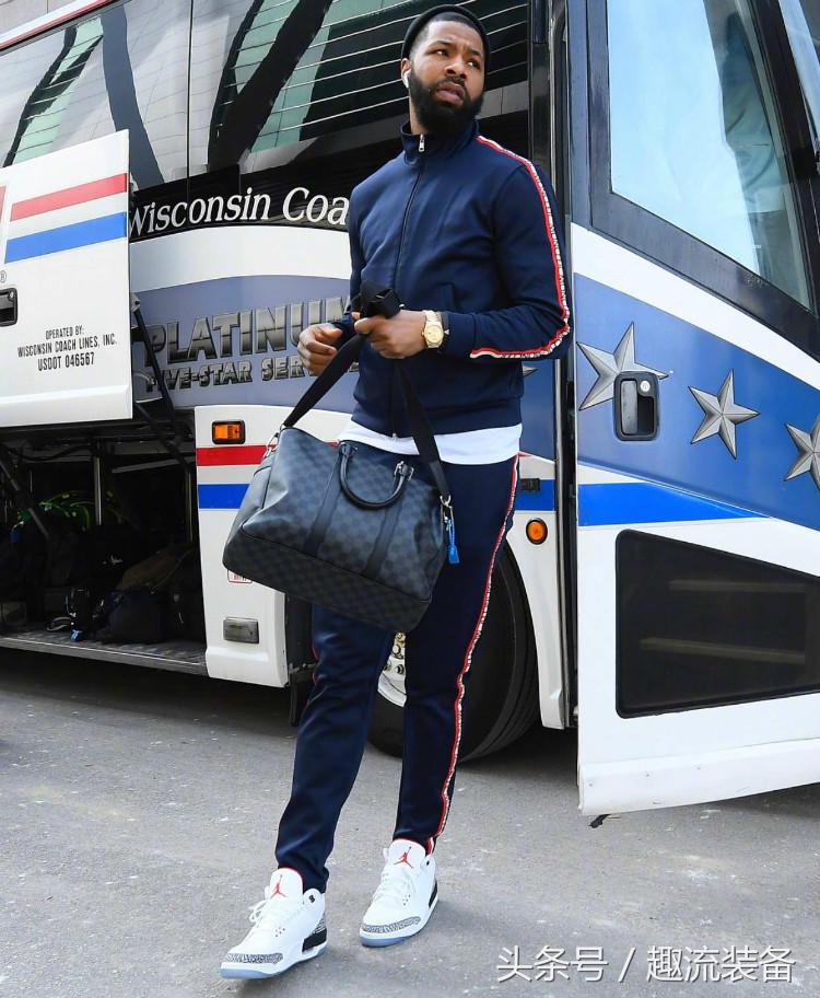 NBA季后赛球星场下穿搭盘点