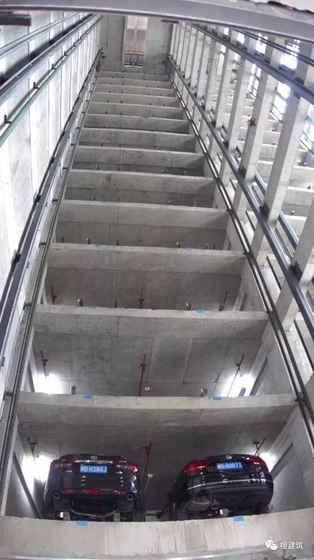 最小的立体车库,旋转式立体车库