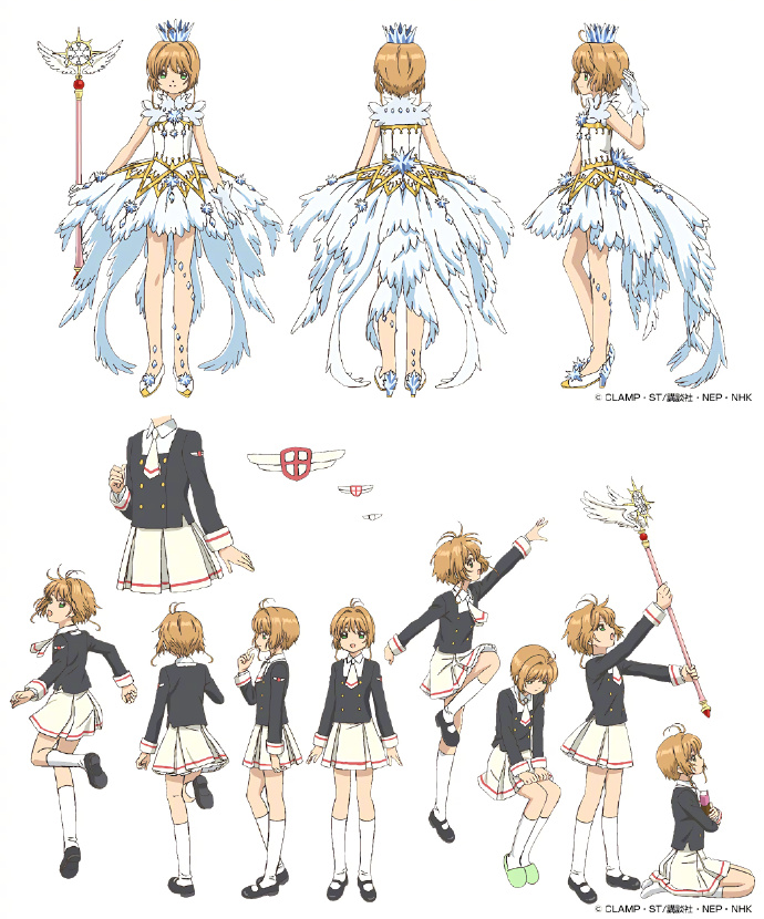 魔卡少女樱小樱新服装,魔卡少女樱小樱服装大全