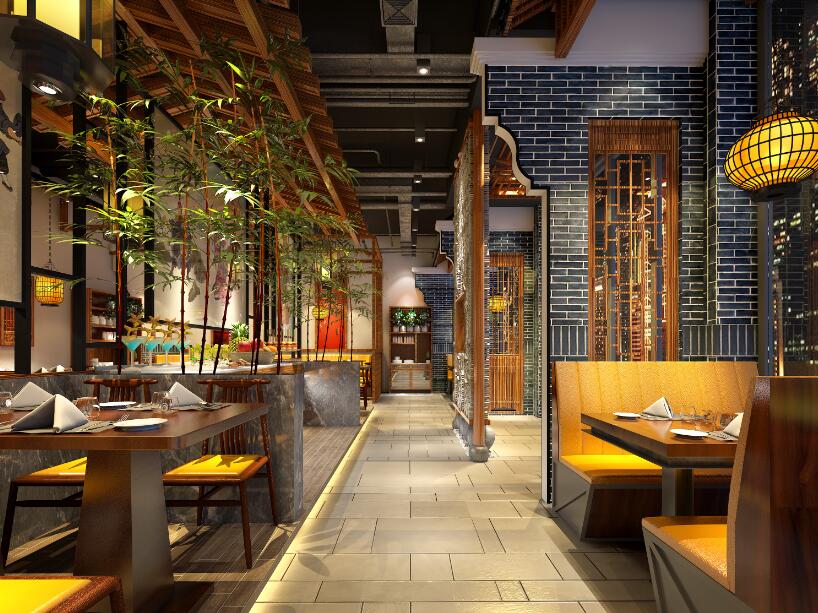 渝煮江湖,北京新鲁菜餐厅设计案例