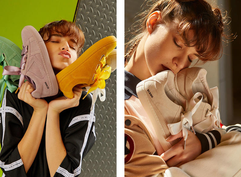 给鞋子打蝴蝶结,给鞋子绑丝带