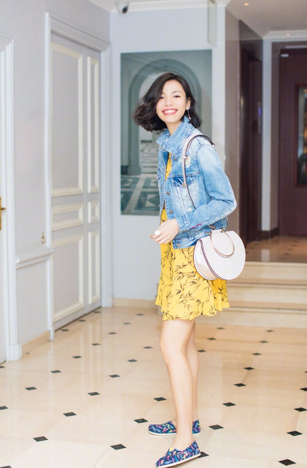 linda近期穿搭,linda穿着