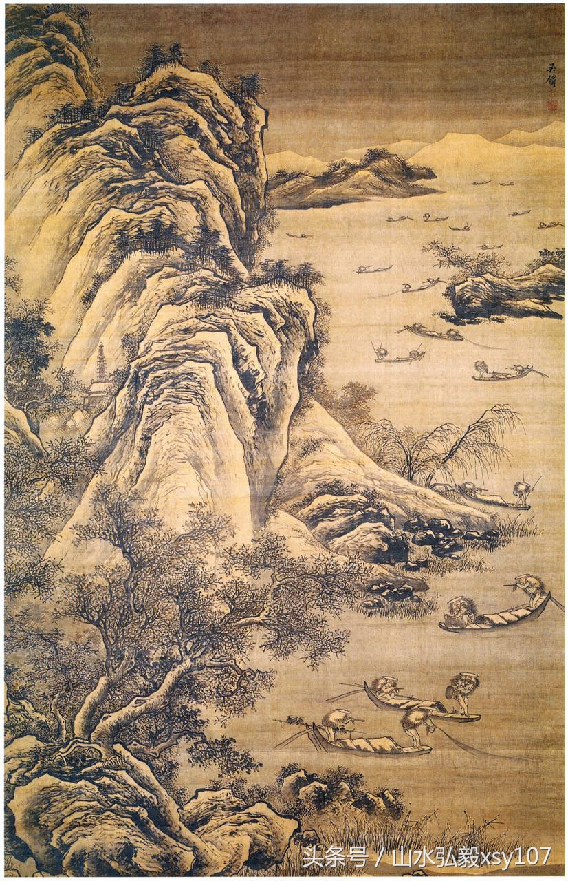 云田画论明代“浙派”山水画的流弊与贡献