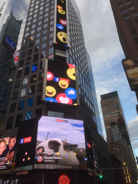 纽约时代广场花钱能上吗,带你登上纽约时代广场