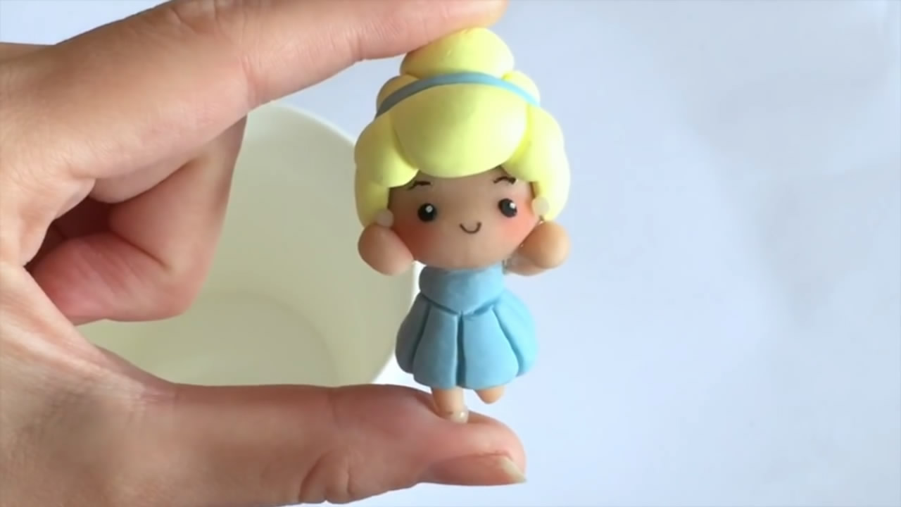 灰姑娘怎么做粘土,灰姑娘粘土制作教程