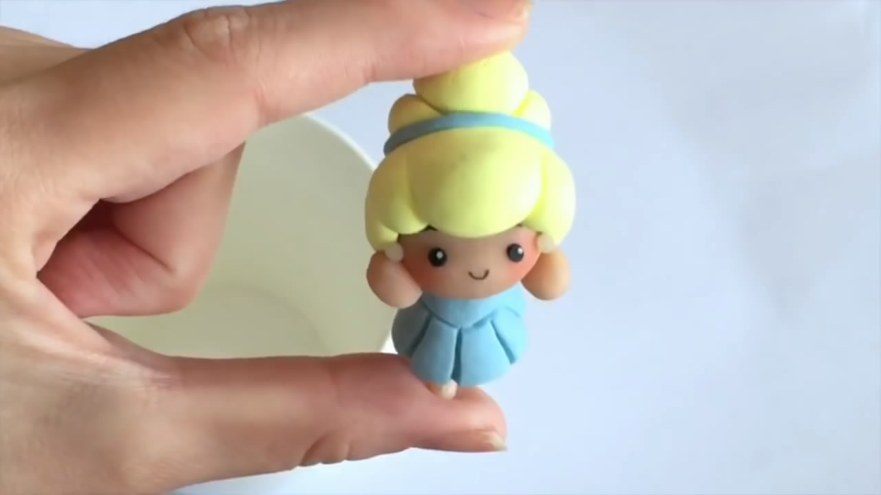 灰姑娘怎么做粘土,灰姑娘粘土制作教程