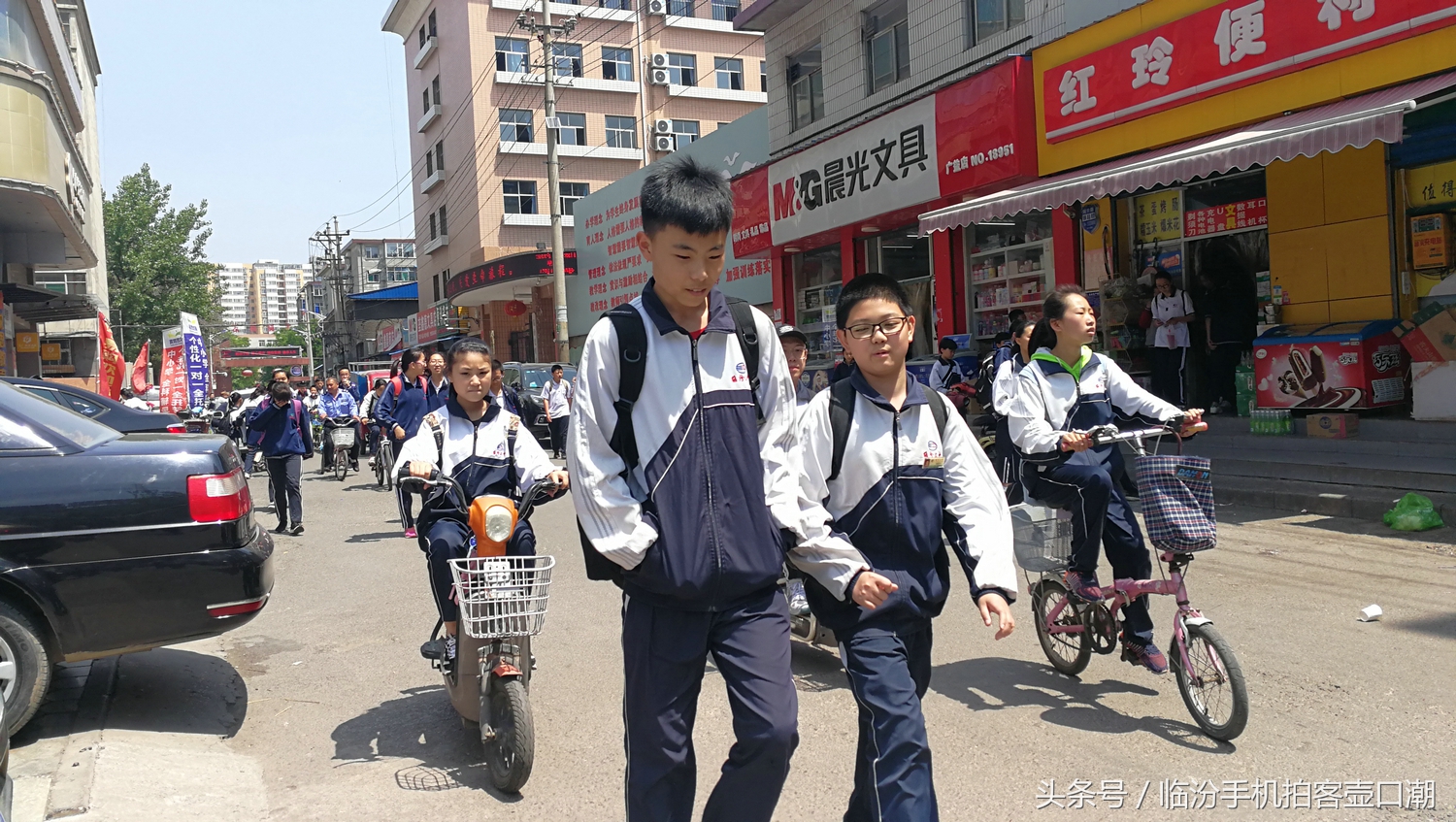 临汾三中校园风光,临汾三中校园