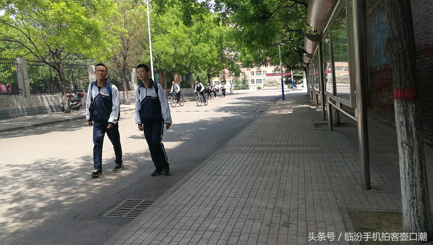 临汾三中校园风光,临汾三中校园