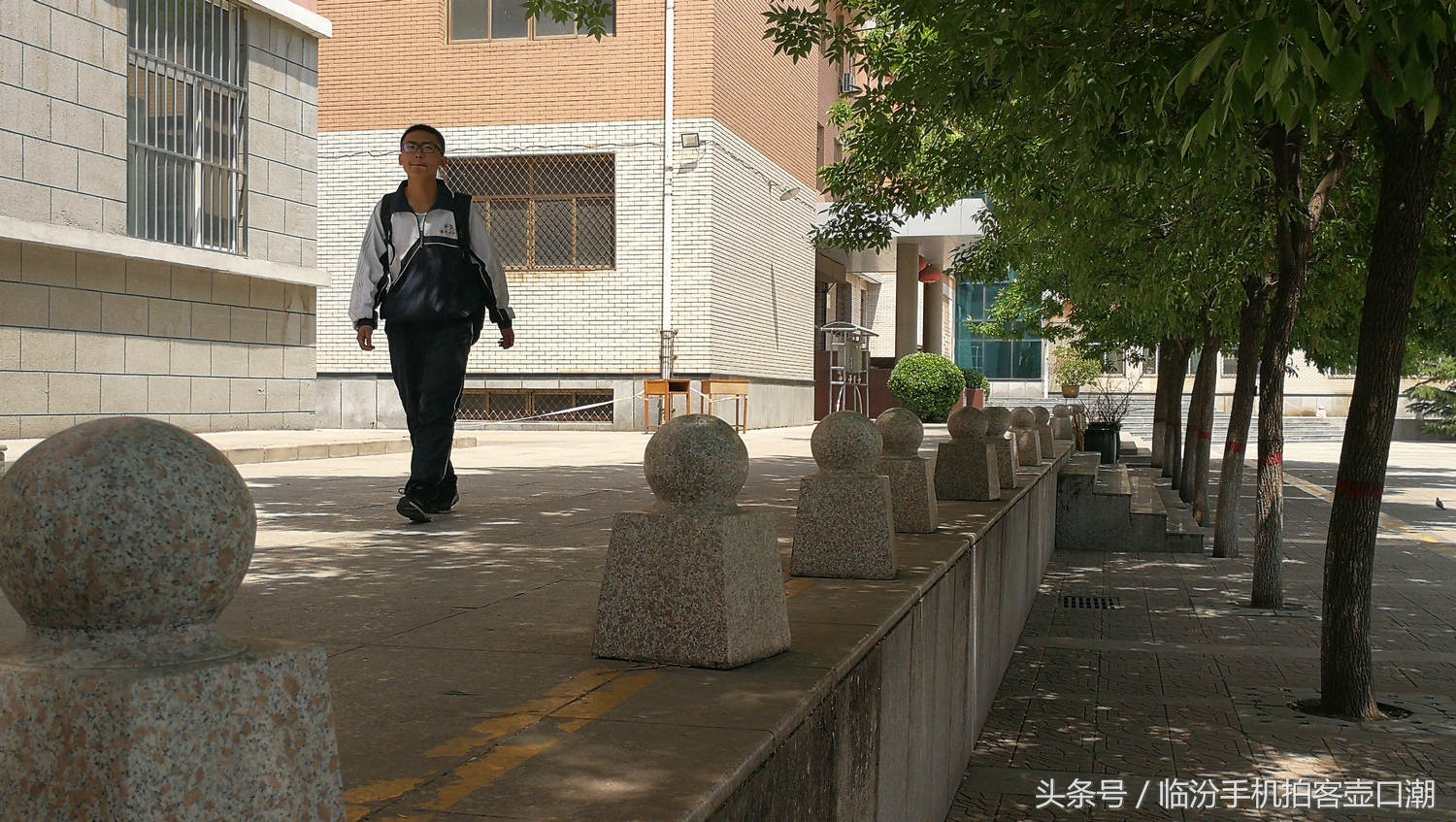 临汾三中校园风光,临汾三中校园