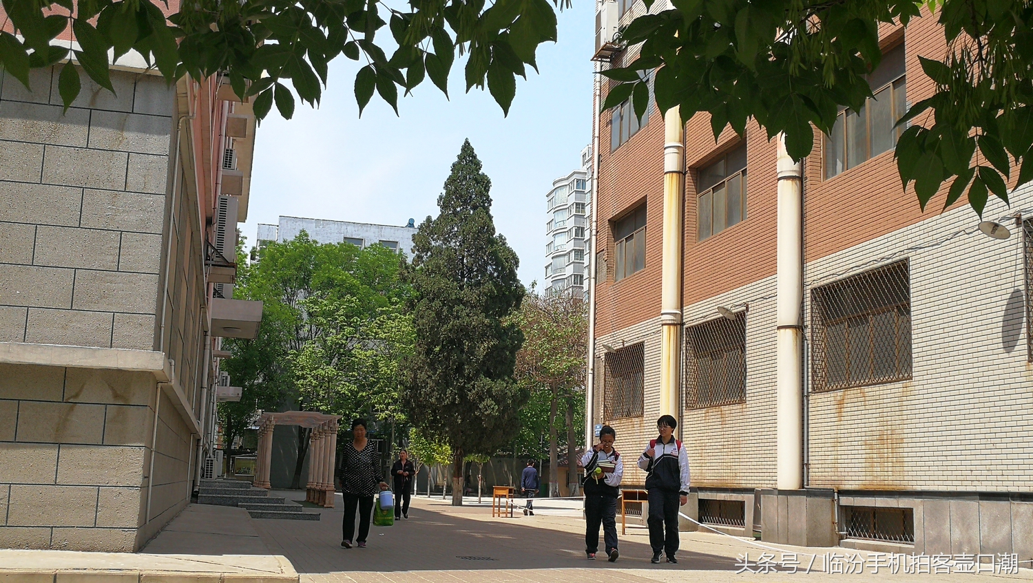 临汾三中校园风光,临汾三中校园