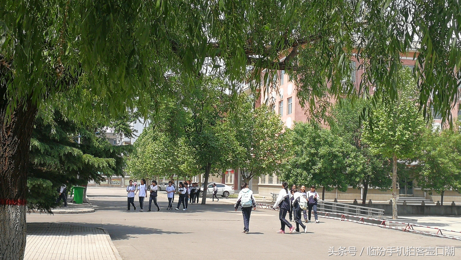 临汾三中校园风光,临汾三中校园