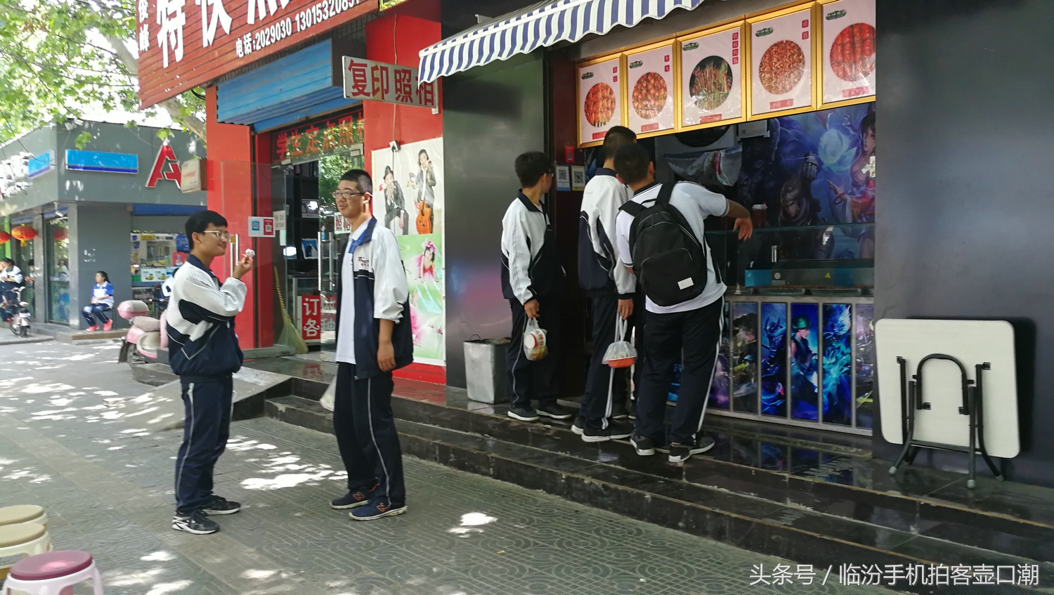 临汾三中校园风光,临汾三中校园