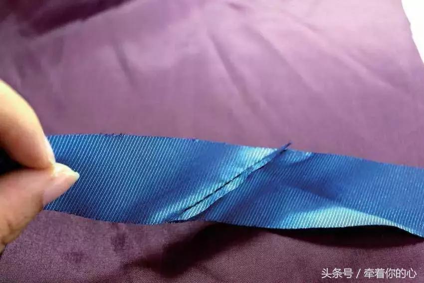 双面呢各种包边的缝制方法,衣服包边条缝制方法