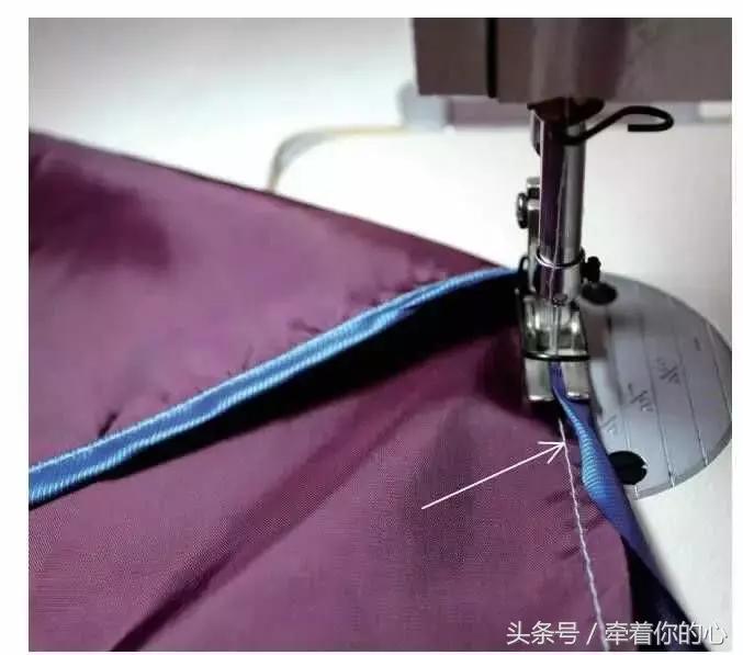 双面呢各种包边的缝制方法,衣服包边条缝制方法