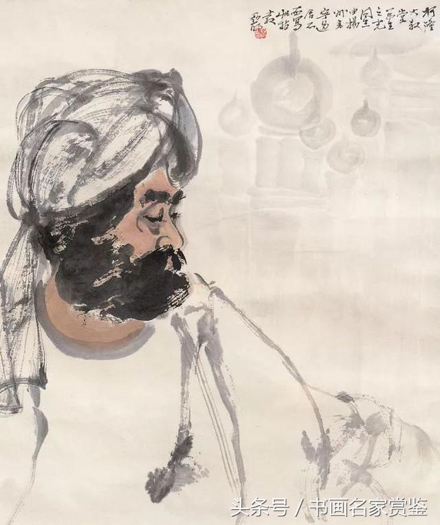 中国画名家亚明,当代金陵画派画家